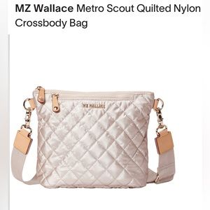 MZ Wallace Metro Scout Crossbody - ROSE GOLD